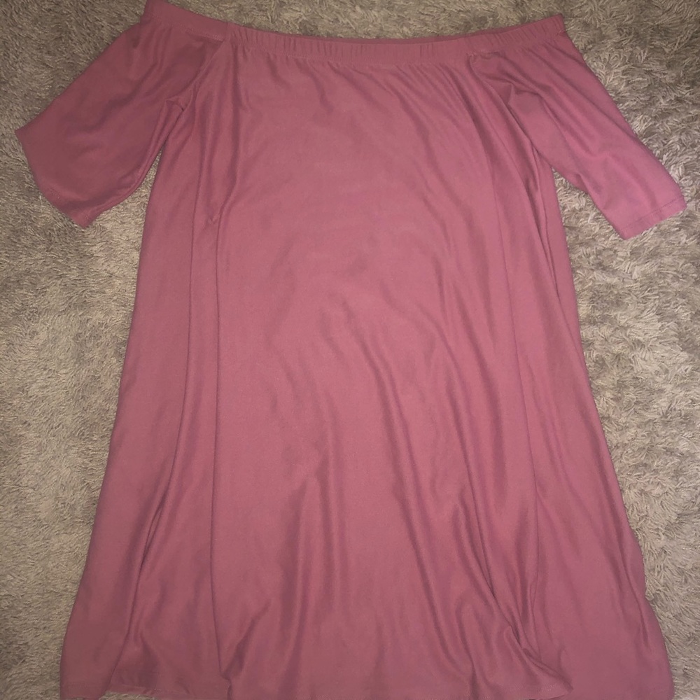 Off the shoulder dress from forever 21!!
